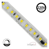 ΤΑΙΝΙΑ LED 220V-240V AC Bridgelux smd 14W/m 5700K 120Led/m