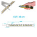 ΤΑΙΝΙΑ LED BRIDGELUX CHIP SMD 14W/m - 5700K - 220V-240V AC - 120LED/m - DIM - IP67