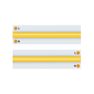 ΤΑΙΝΙΑ LED LEDLINK COB 15W/m - 3000K - 230V - 286LED/m - IP65