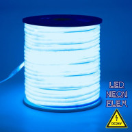 ΤΑΙΝΙΑ LED NEON 360° FLEX 24V 12W/m - 120LED/m - 600Lm/m - BLUE - DIMMABLE - IP65