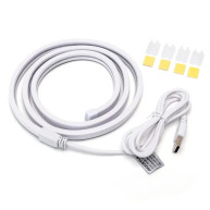 ΤΑΙΝΙΑ LED NEON USB 1m 120LED ΘΕΡΜΟ ΛΕΥΚΟ 3000K 4.9W 450Lm